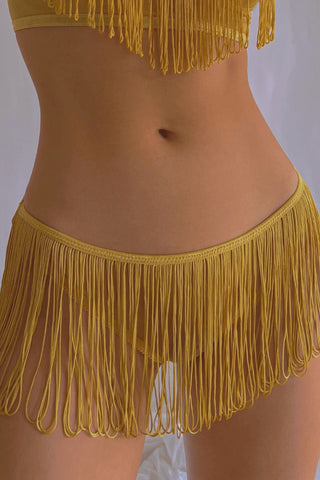 Zazzy Zelda Bikini Brief in Gold